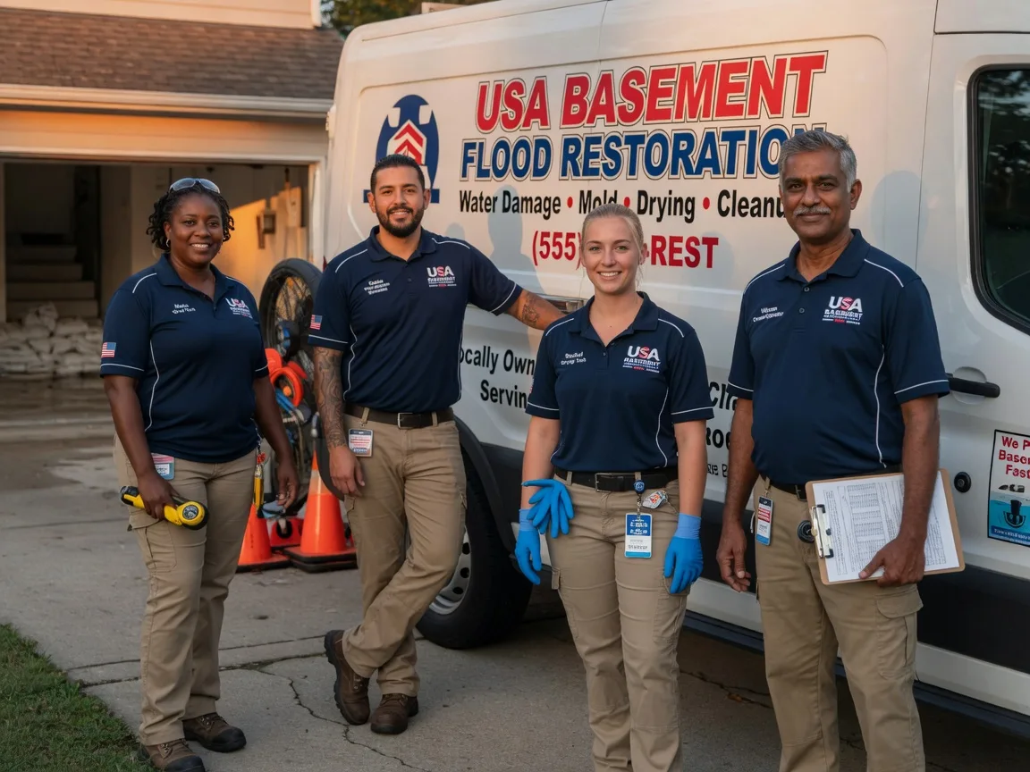 Basement Flood Cleanup company in Goodrich, ND